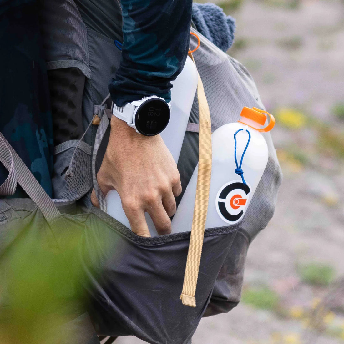 CNOC ThruBottle 1L 28mm Bottle